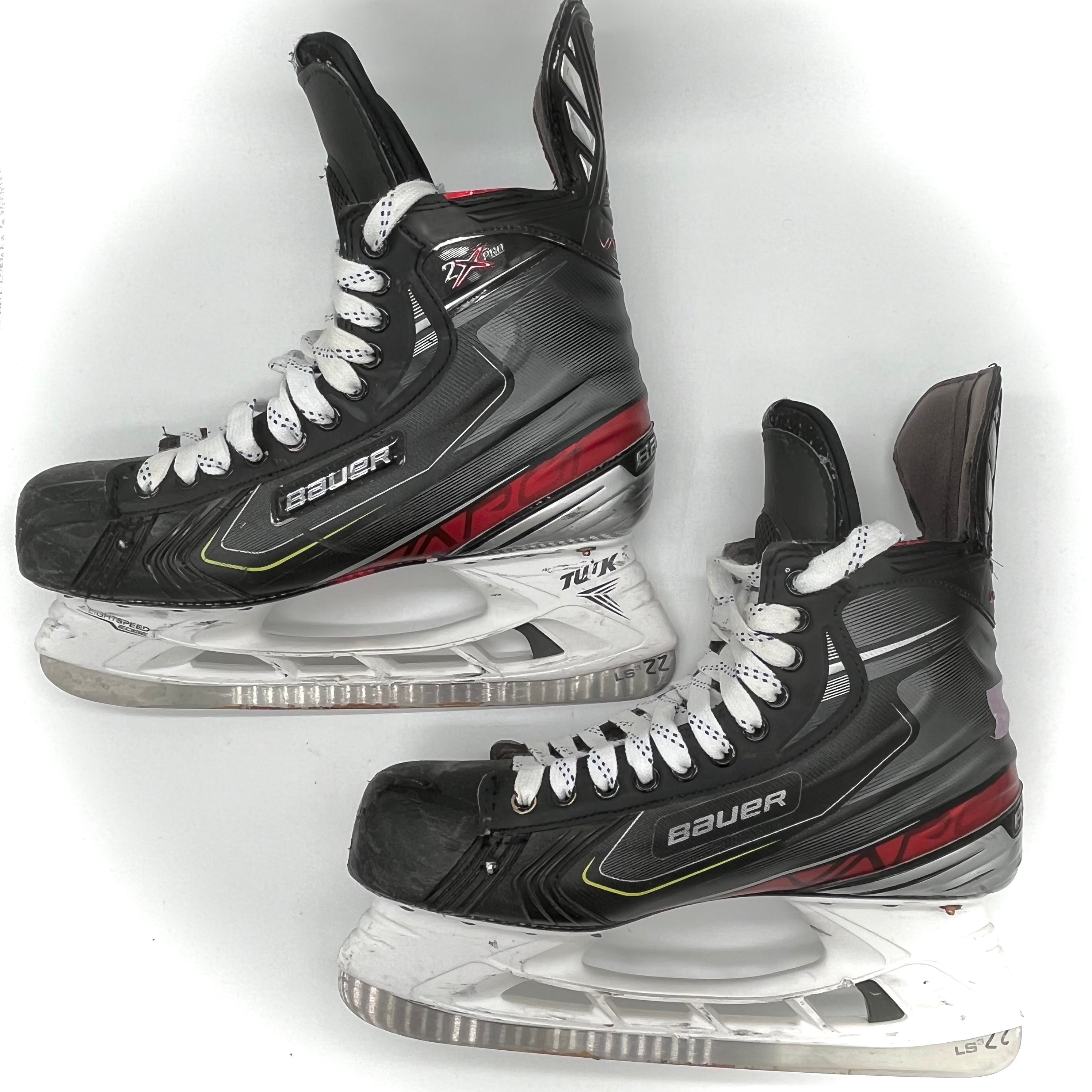 Bauer Vapor 2X Pro - Patins de hockey d'occasion NHL Pro Stock - Erik Johnson #2